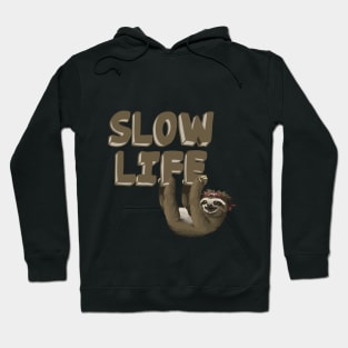 Slow Life Koala Funny Hoodie